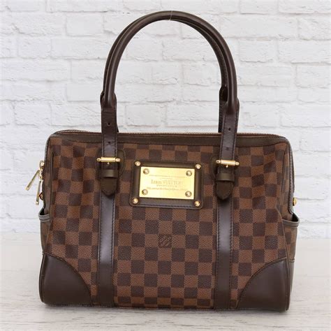 louis vuitton damier ebene berkeley shoulder tote